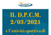 Il nuovo d.p.c.m. 2/3/2021 conferma lo svolgimento di attività sportiva “di preminente interesse nazionale”: cosa significa, nella pratica?