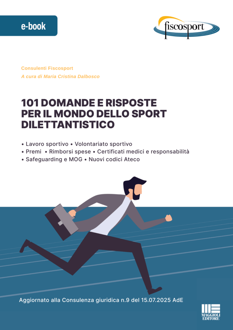 «101 domande per il mondo dello Sport dilettantistico» – Nuova edizione