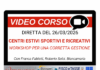 Centri estivi sportivi e ricreativi – Corso online